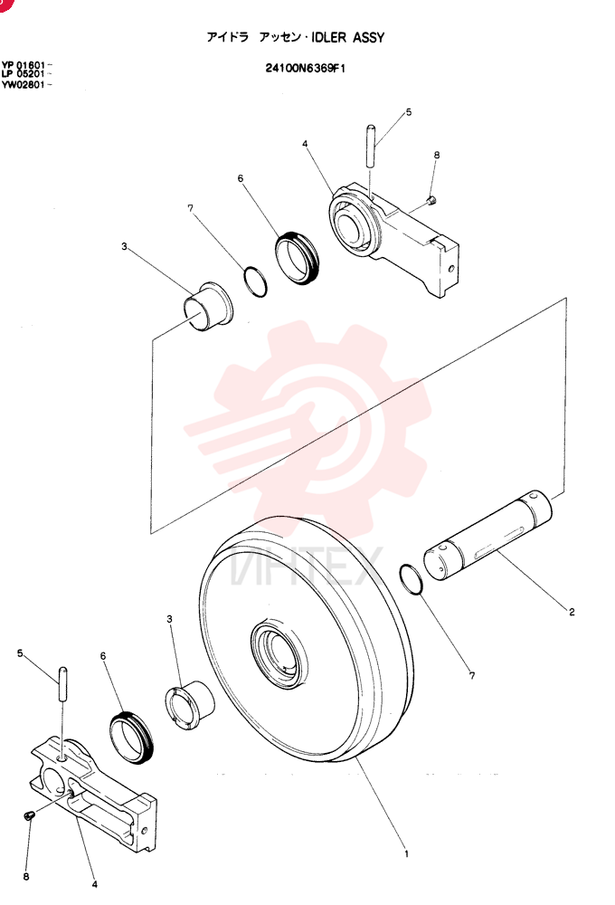 IDLER 24100N6369F1