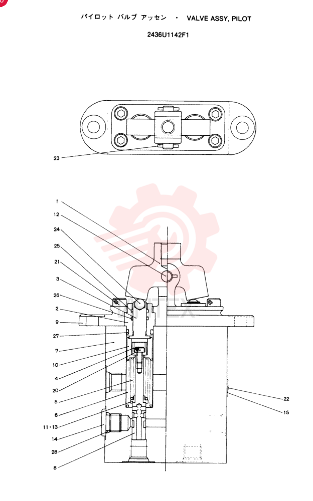 PILOT VALVE 2436U1142F1