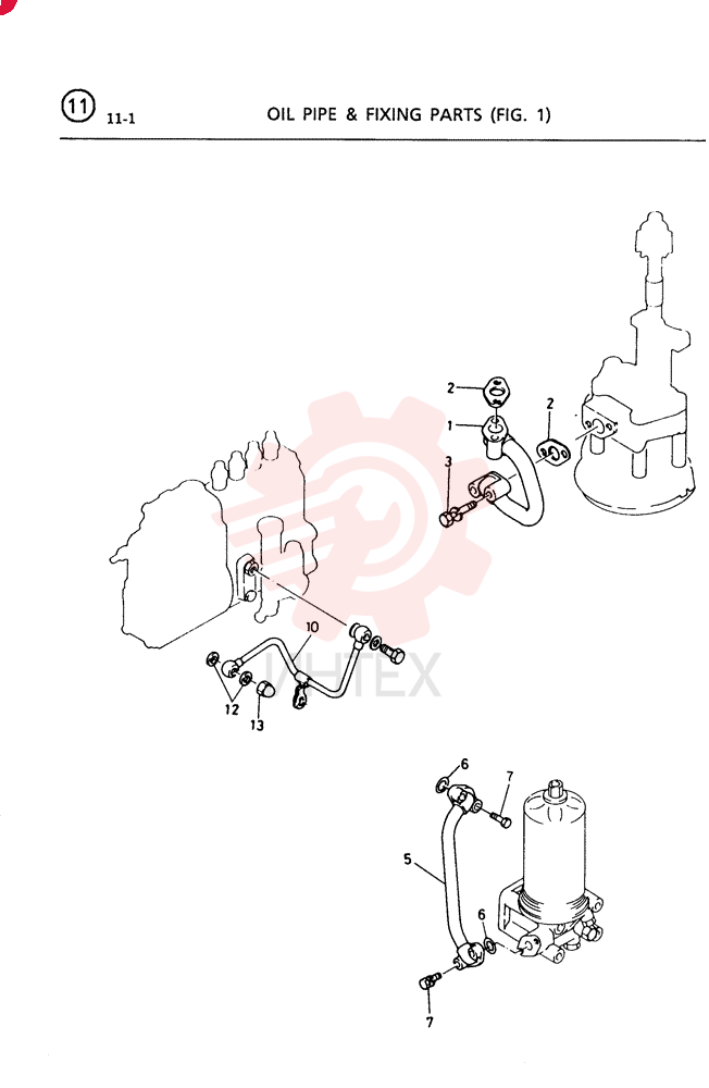 PIPE ASM; OIL, OIL PUMP VI9133146621