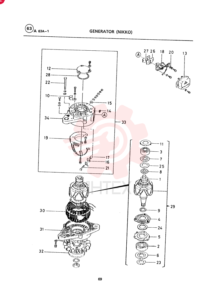 ALTERNATOR VI5812002921