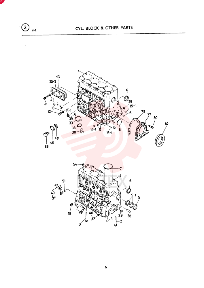 BLOCK ASM.; CYL. VI8941303284