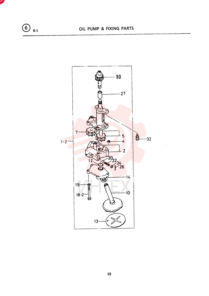 ENGINE OIL PUMP VI8941671171
