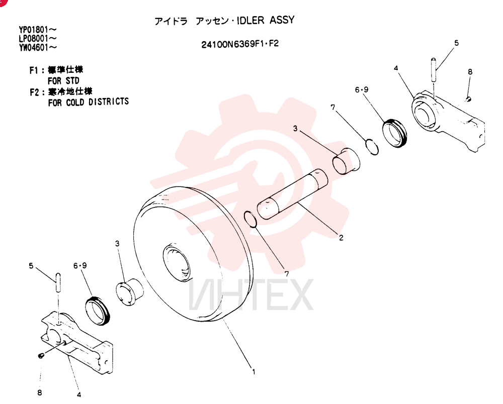 IDLER 24100N6369F1