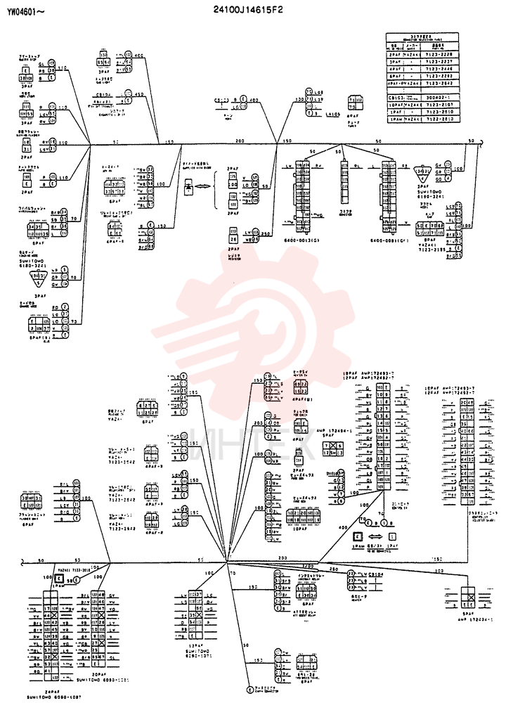 PANEL ASSY, INST 24100J14615F2 (1)