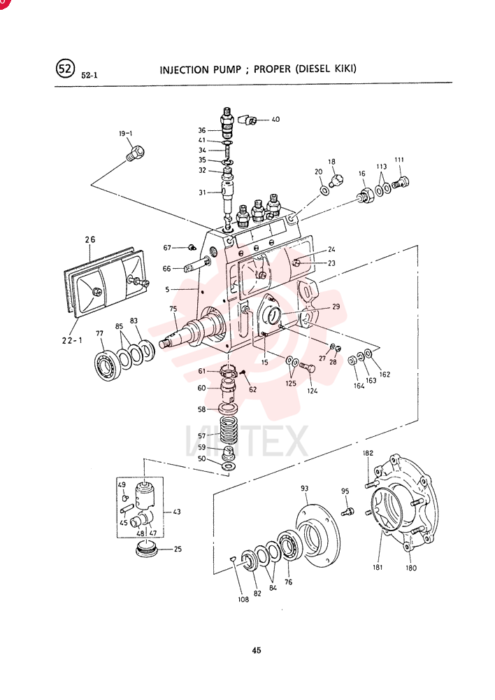 PUMP, FUEL INJECTION VI8970208800 (2)