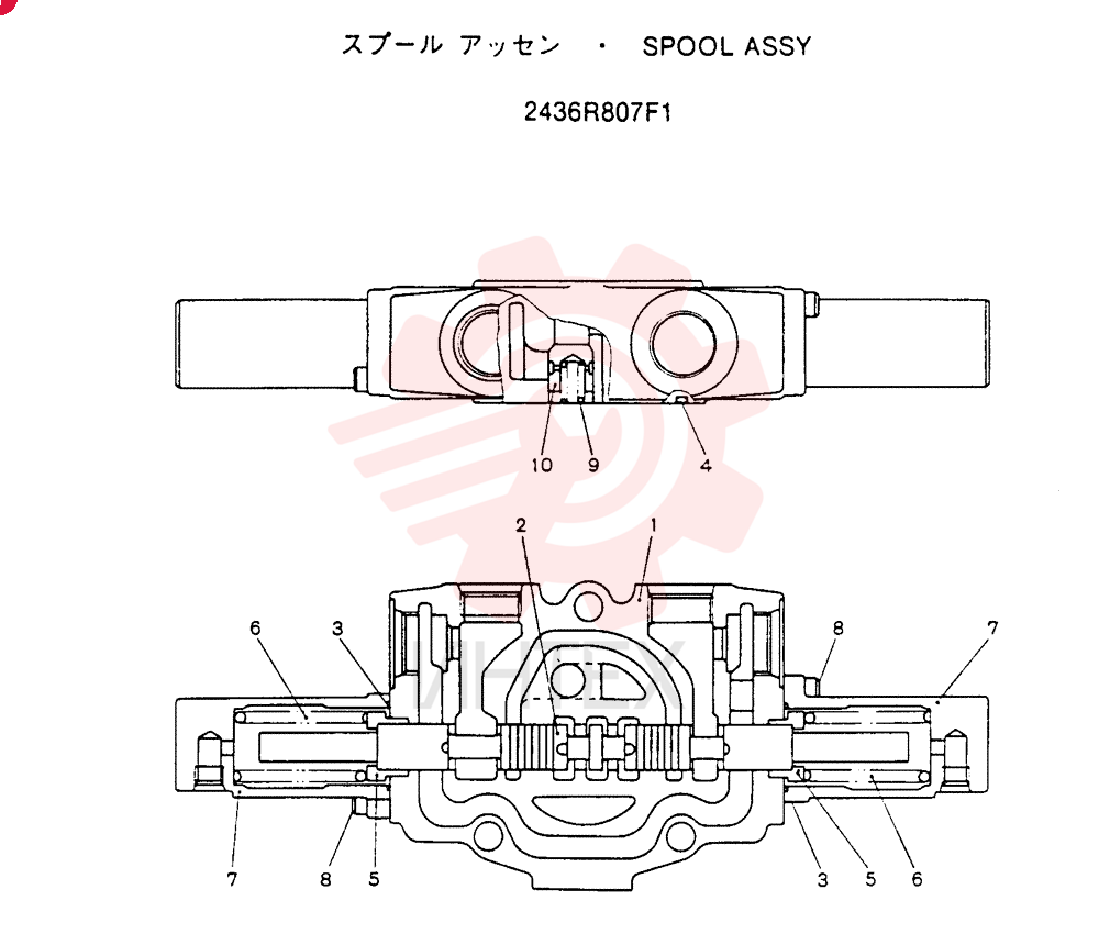 SPOOL 2436R807F1