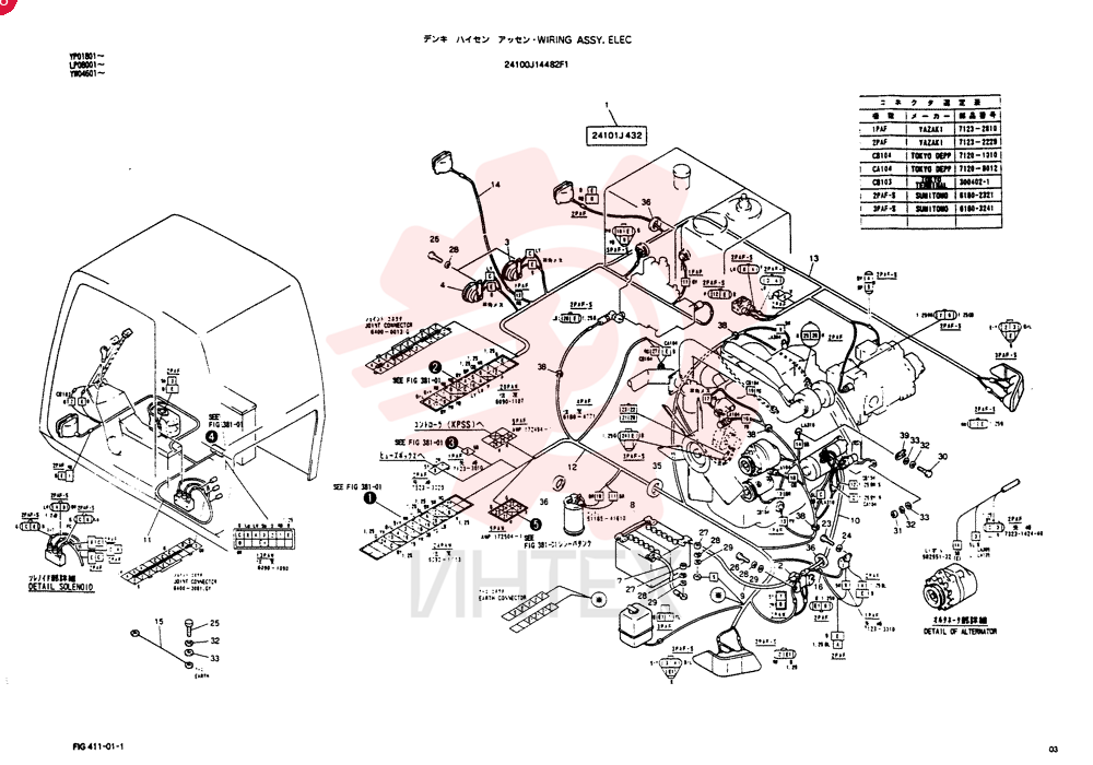 WIRE HARNESS 24100J14482F1