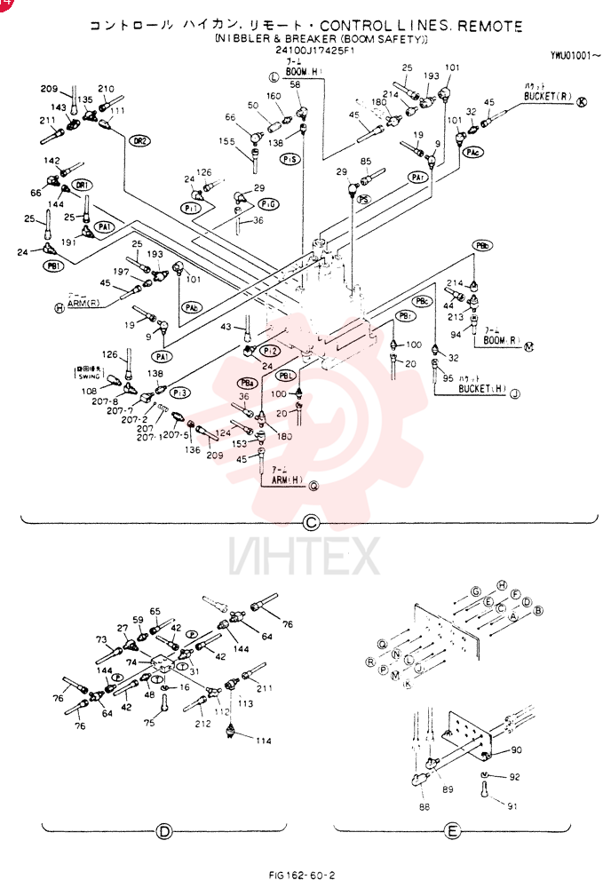 CONTROL LINES, REMOTE 24100J17425F1 (6)