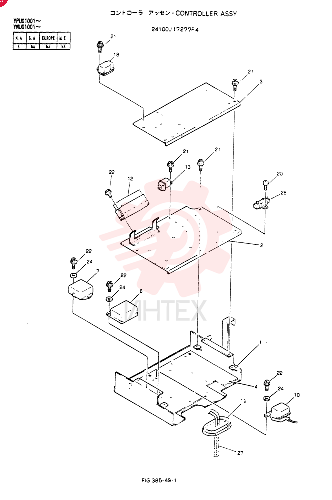 CONTROLLER ASSY 24100J17277F4 (2)