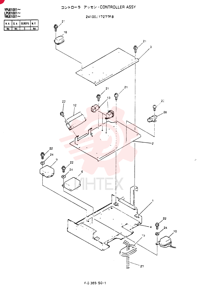 CONTROLLER ASSY 24100J17277F8 (2)
