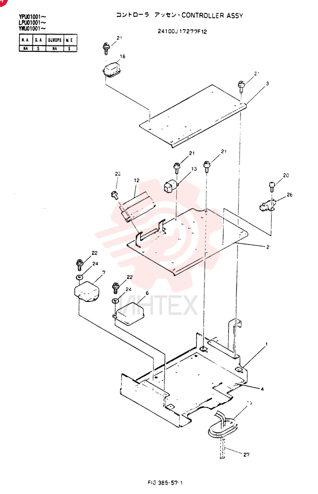 CONTROLLER ASSY 24100J17277F12 (2)