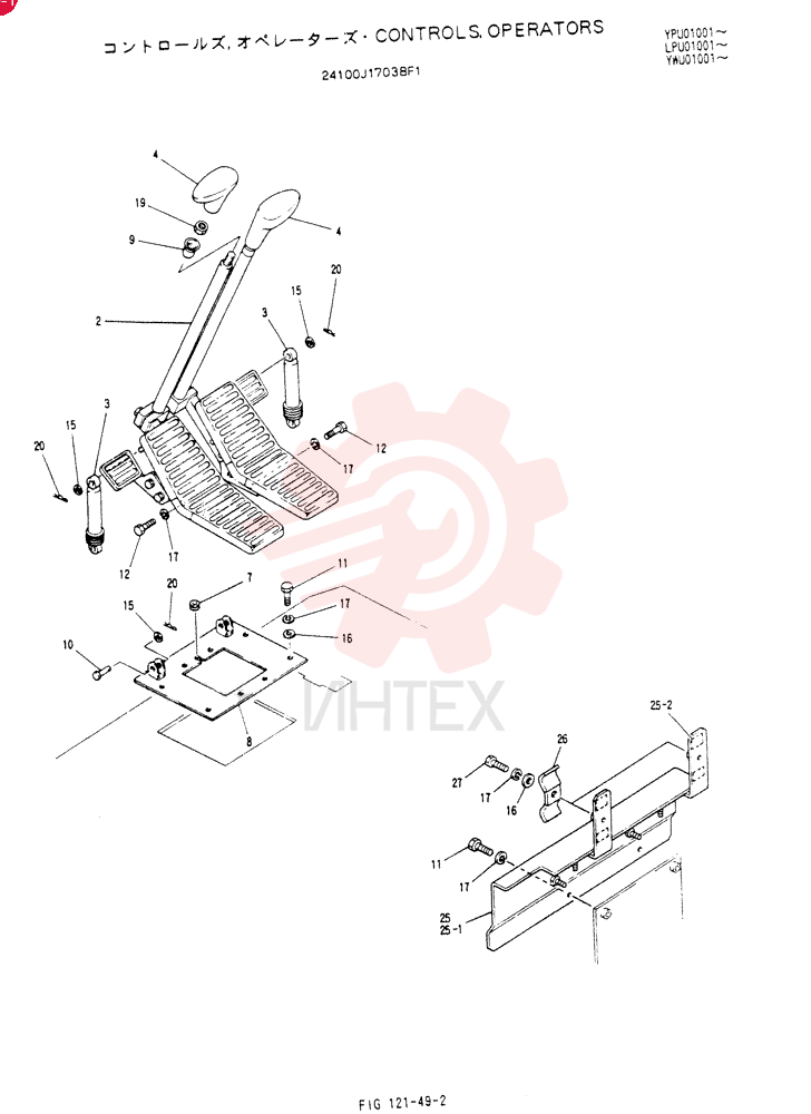 CONTROLS, OPERATORS 24100J17038F1 (2)