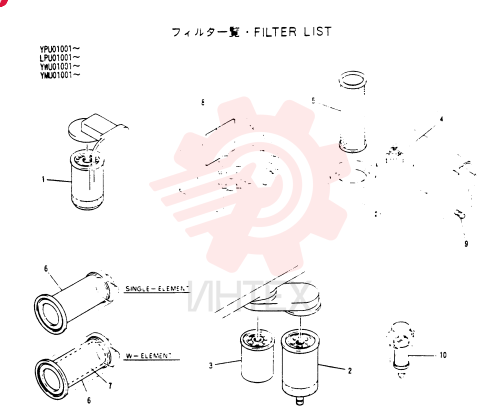 ENGINE OIL FILTER YN50VU0001D4