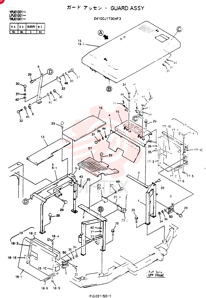 GUARD ASSY 24100J17304F3 (2)