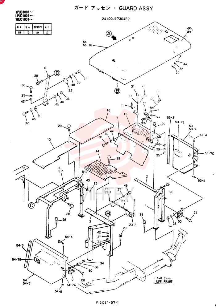 GUARD ASSY 24100J17304F2 (2)