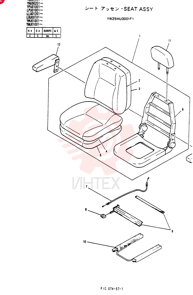 SEAT YW25MU0001F1