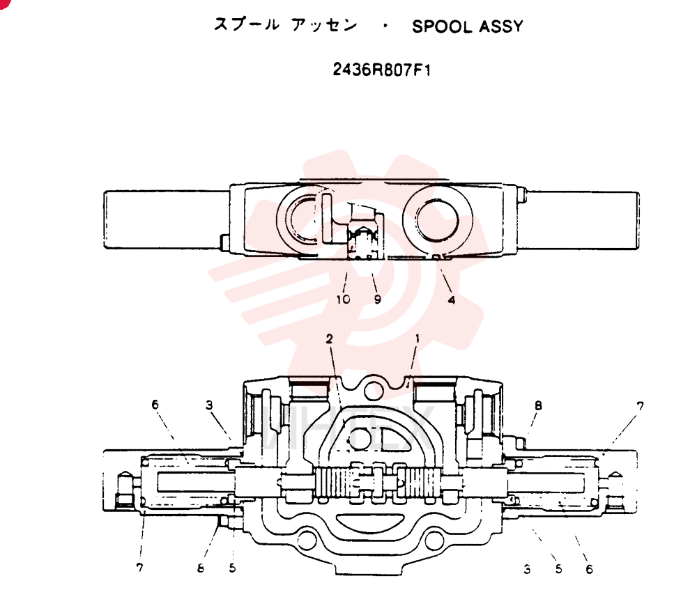 SPOOL 2436R807F1