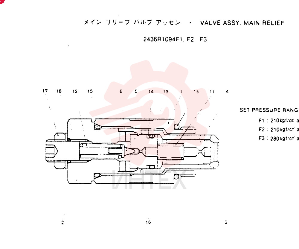 VALVE 2436R1094F1