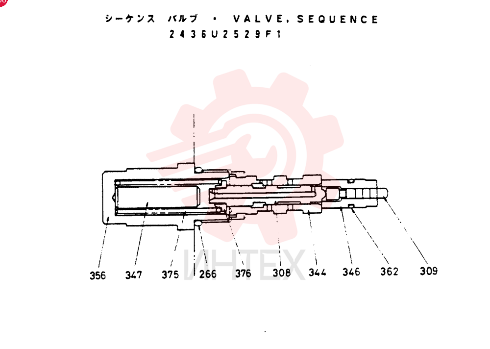 VALVE PRESSURE RELIE 2436U2529F1