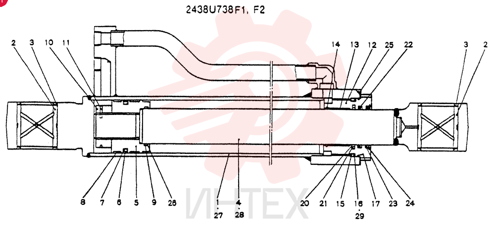 CYLINDER 2438U738F1