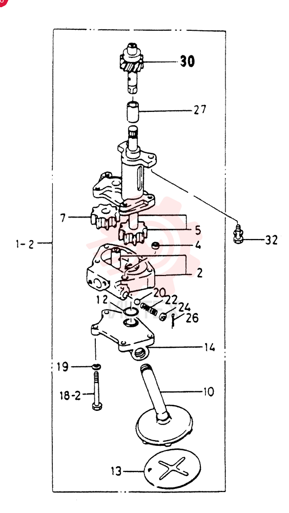 ENGINE OIL PUMP VI8941671171