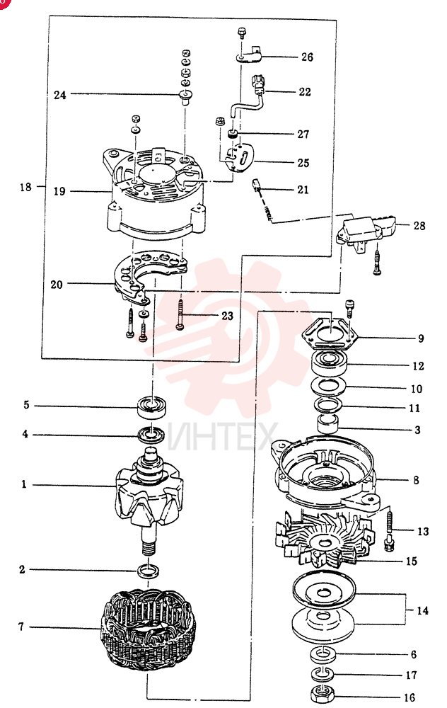 GENERATOR VI8970222112