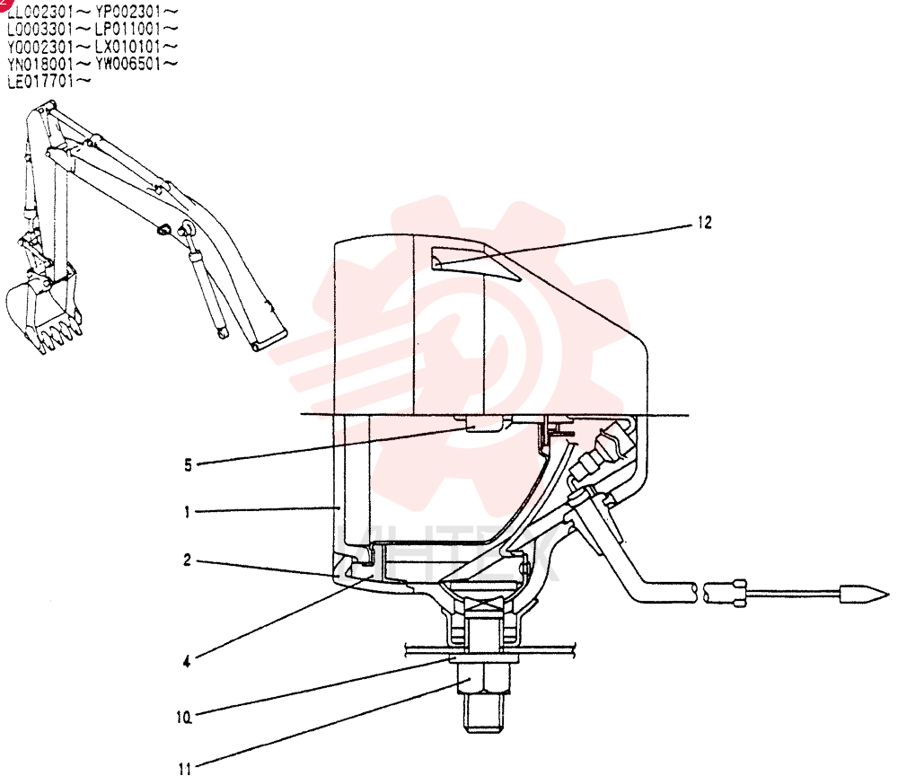 LIGHT ASSY. YW80S00001F1