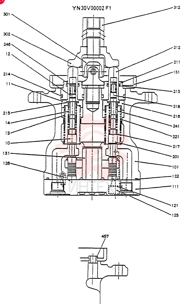 PILOT VALVE YN30V00002F1