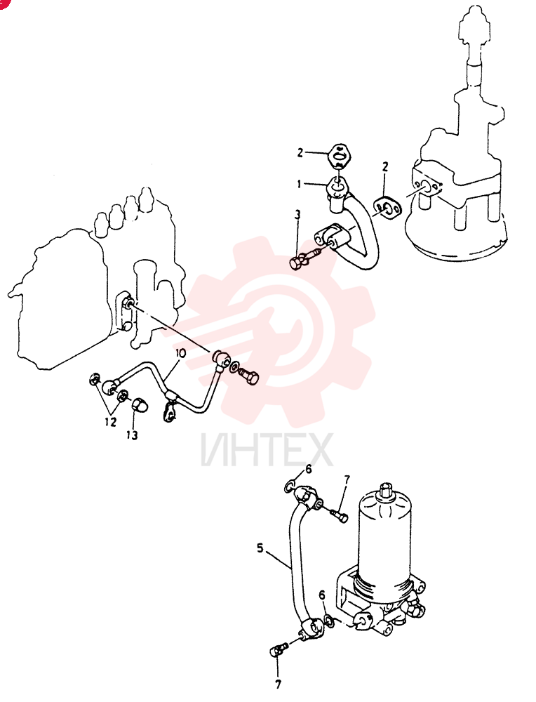 PIPE ASM ; OIL PUMP VI8941310601