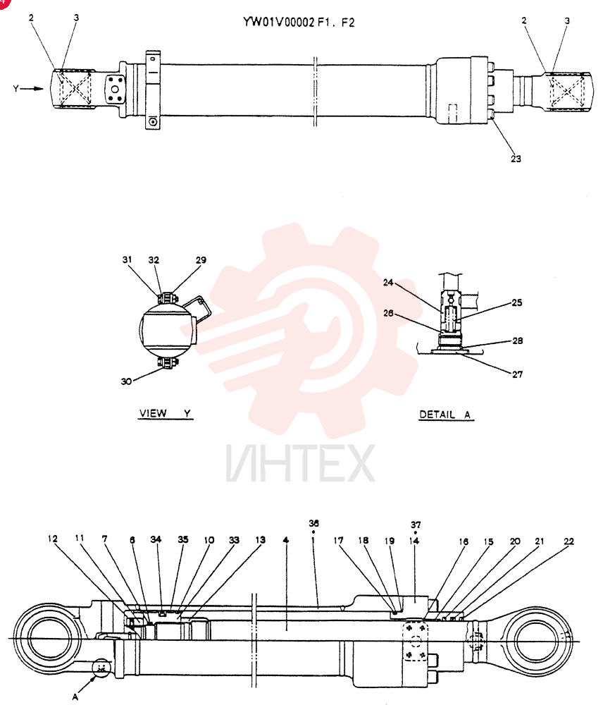 SEAL KIT YW01V00002R300