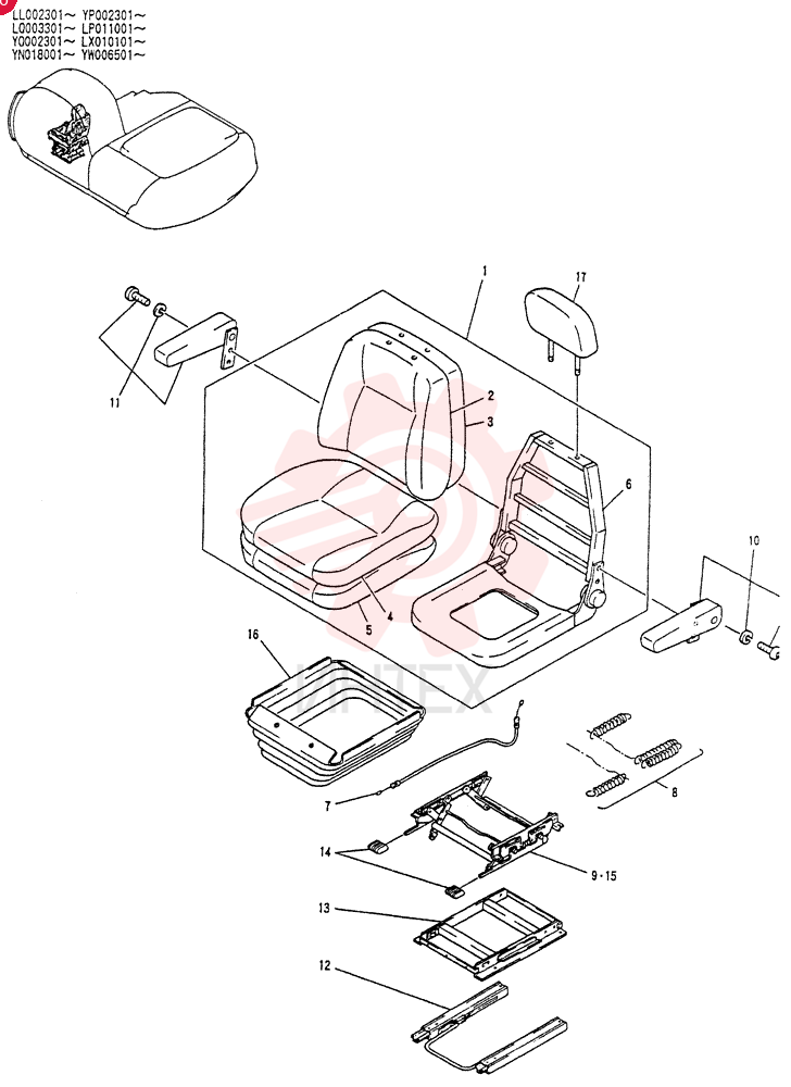 SEAT YN25M00008F2
