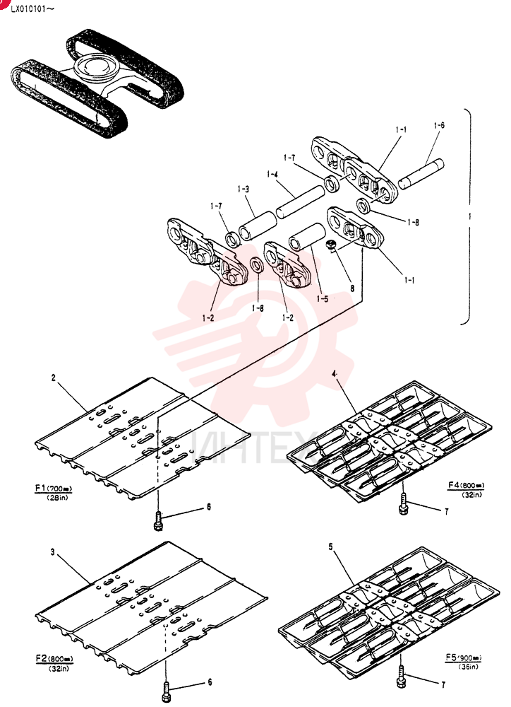 SHOE ASSY YW60D00006F1