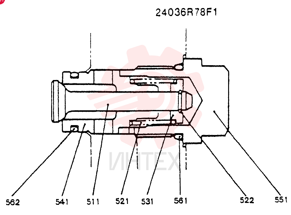 VALVE 24036R78F1