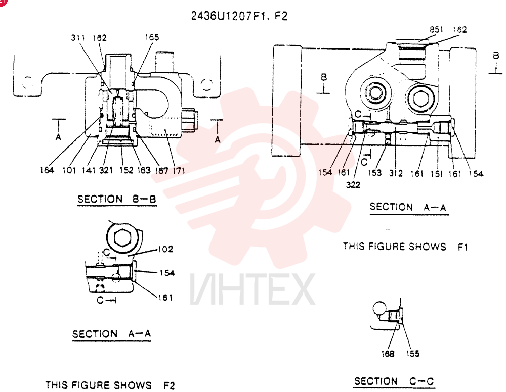 VALVE 2436U1207F1