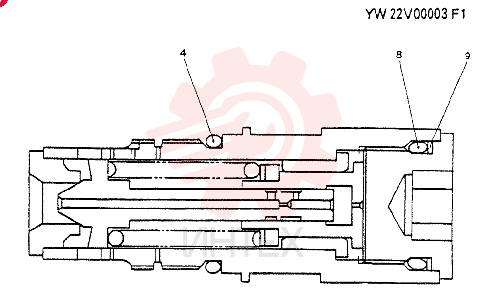 VALVE ASSY, RELIEF YW22V00003F1