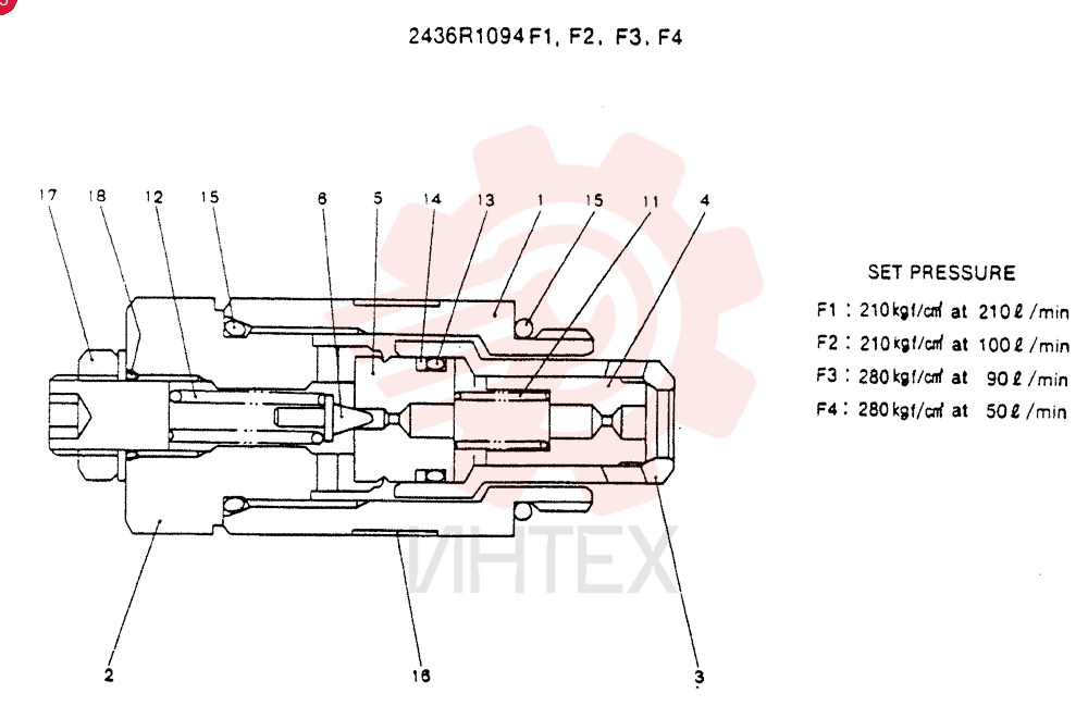 VALVE 2436R1094F1