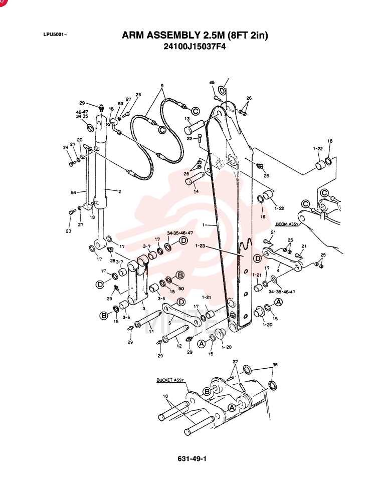 ARM ASSY 24100J15093F4