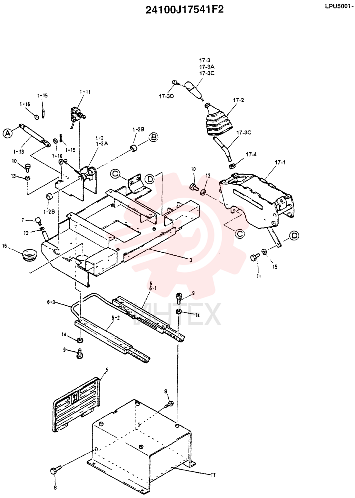 BOX ASSY, CONTROL 24100J17541F2 (2)