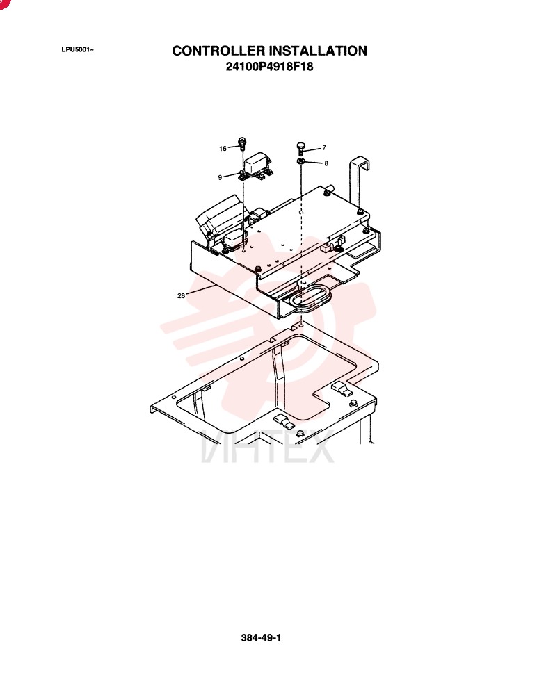 CONTROLLER, INSTALLATION 24100P4918F18 (2)