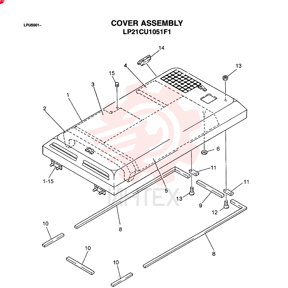 COVER LP21CU1051F1