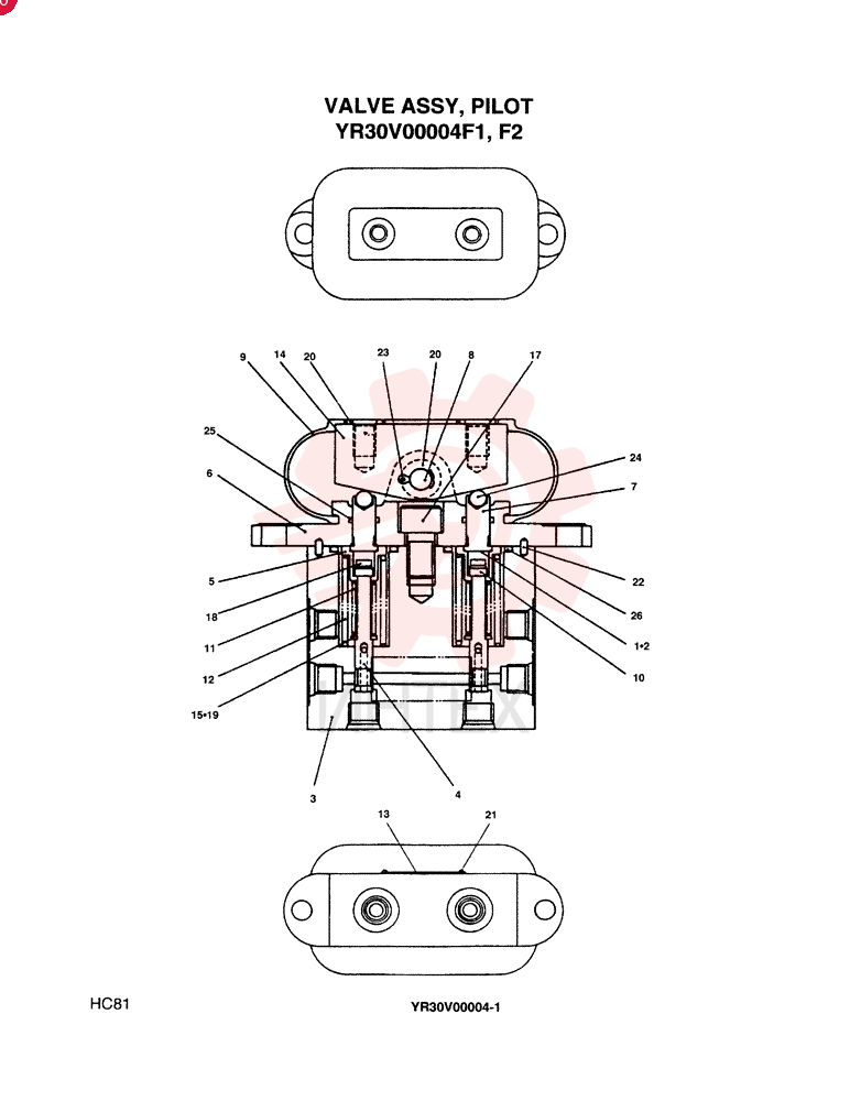 PILOT VALVE YR30V00004F1