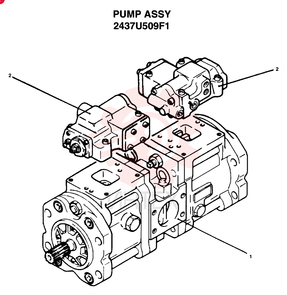 PUMP 2437U509F1