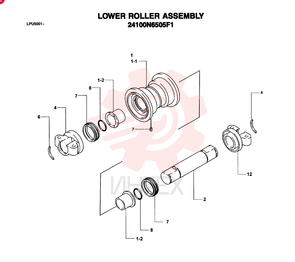 ROLLER 24100N6505F1