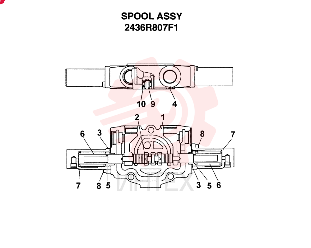SPOOL 2436R807F1