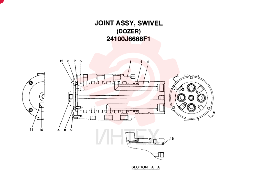 SWING JOINT 24100J6668F1
