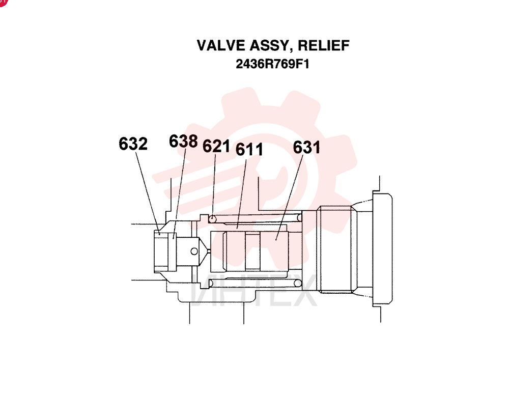 VALVE 2436R769F1