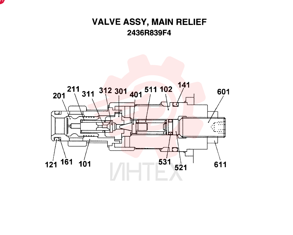 VALVE 2436R839F4