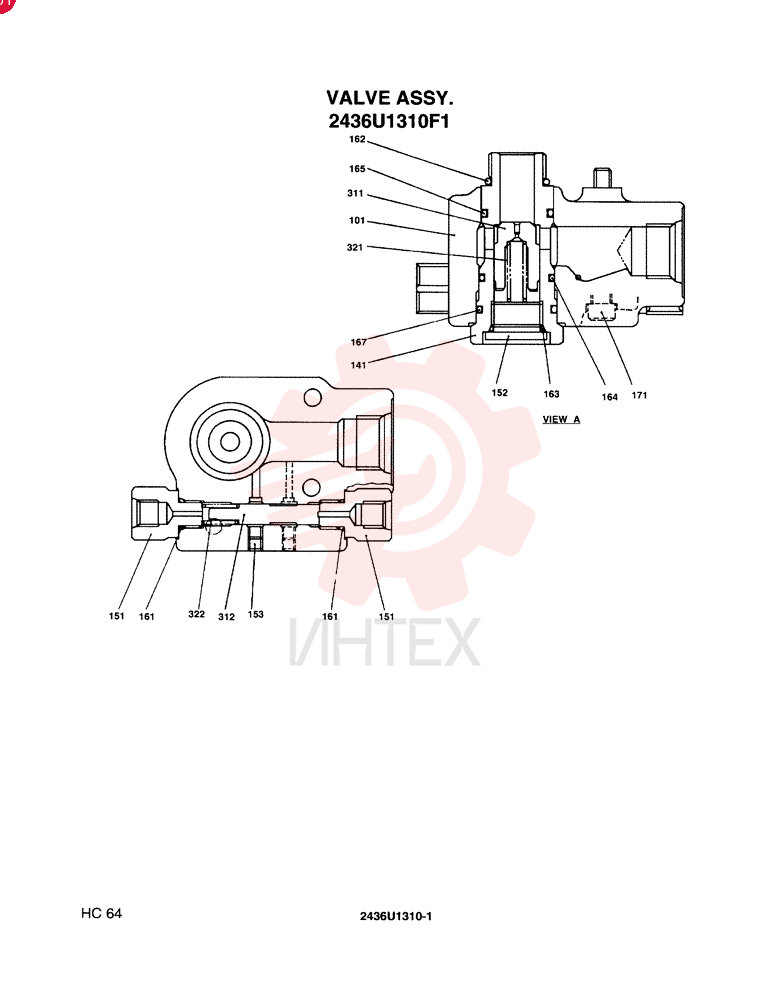 VALVE 2436U1310F1