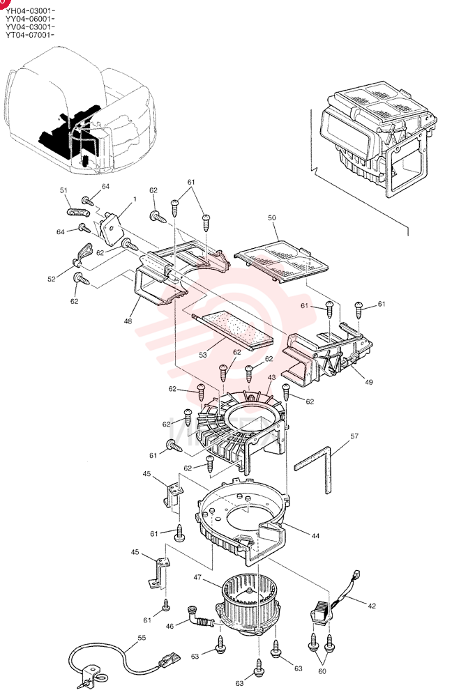 AIR CONDITIONER,Assembly YT20M00004F2 (3)
