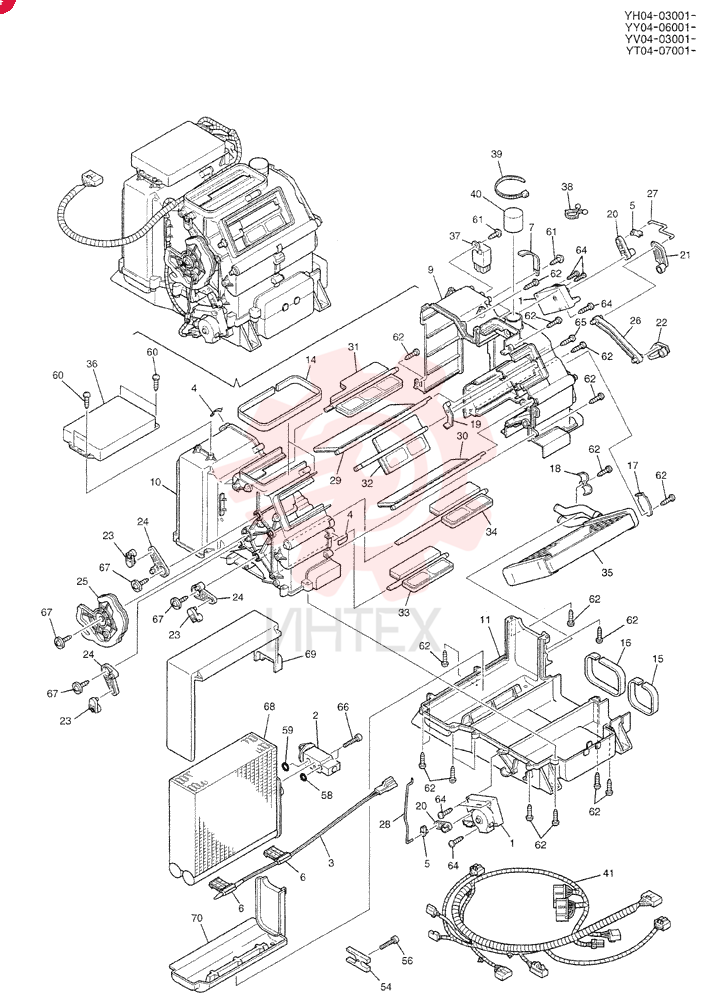 AIR CONDITIONER,Assembly YT20M00004F2 (4)
